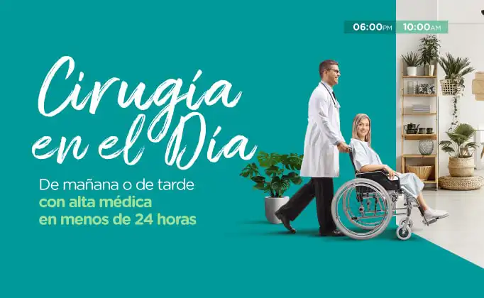 Cirugía en el día RedSalud