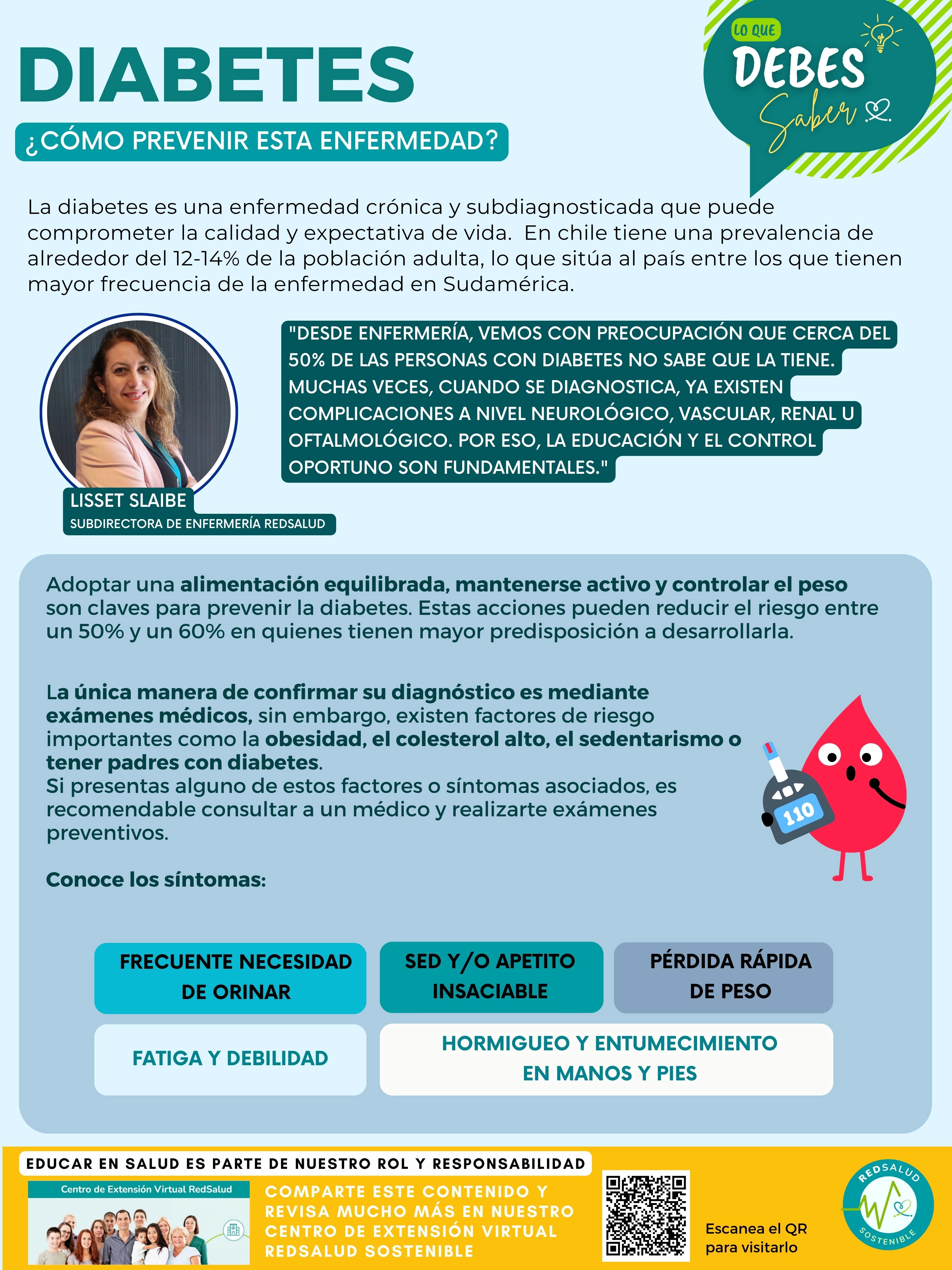 infografia sobre la diabetes