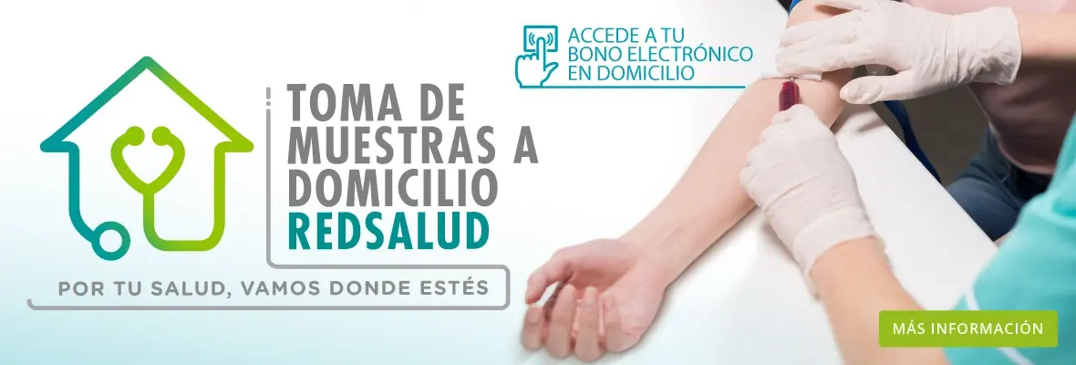 Toma de muestras a domicilio