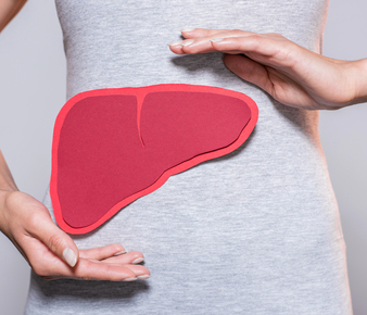 progresión de un hígado con hepatitis C