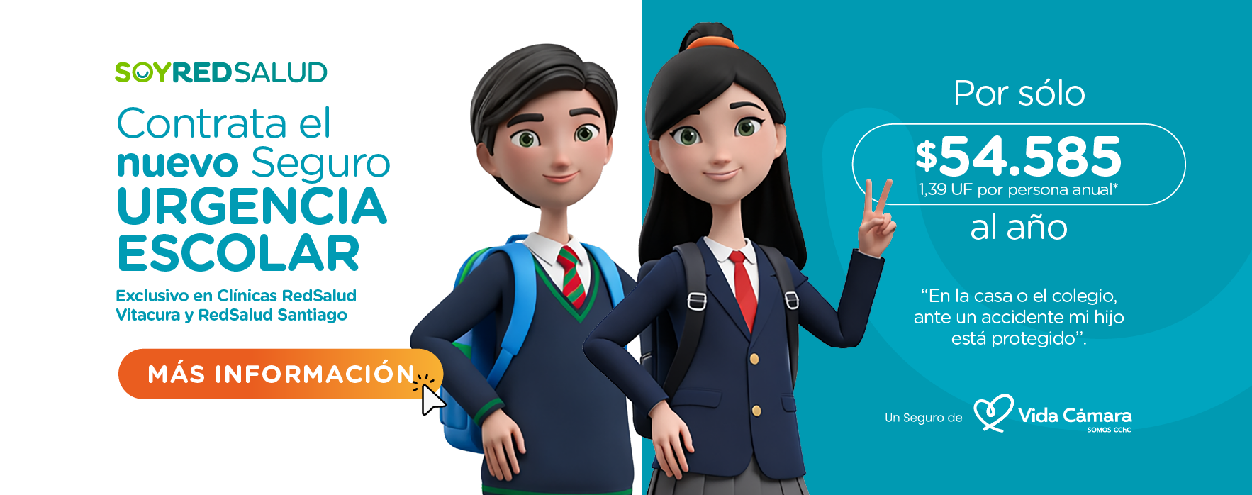 seguro escolar redsalud