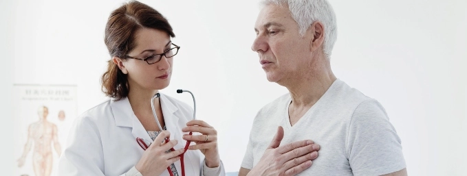 cardióloga y paciente